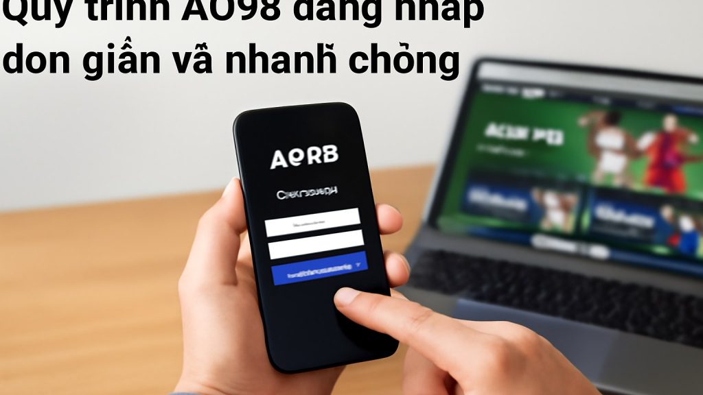 Minh họa: Quy trình AO88 đăng nhập đơn giản và nhanh chóng