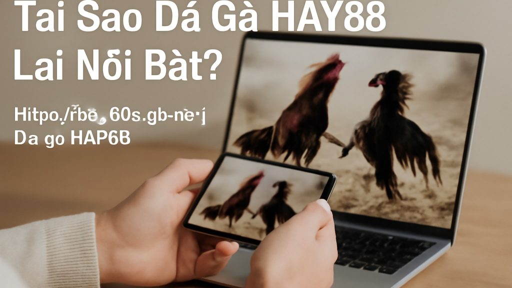 Minh họa: Tại Sao Đá Gà HAY88 Lại Nổi Bật?
