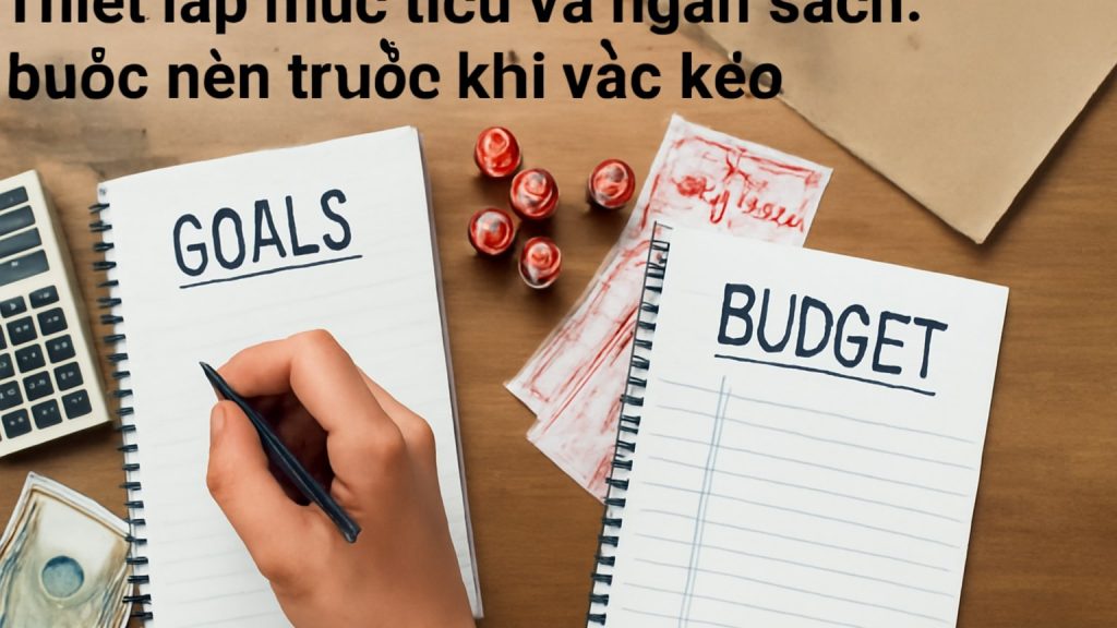 Thiết lập mục tiêu và ngân sách: bước nền trước khi vào kèo Minh họa: Thiết lập mục tiêu và ngân sách: bước nền trước khi vào kèo