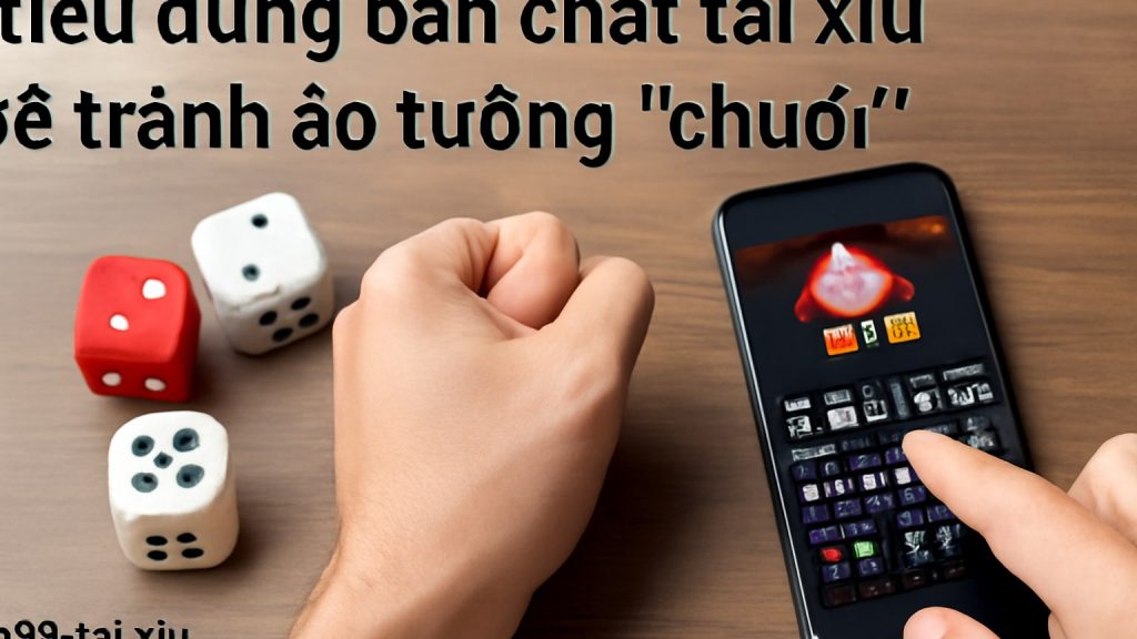 Hiểu đúng bản chất tài xỉu để tránh ảo tưởng “chuỗi” Minh họa: Hiểu đúng bản chất tài xỉu để tránh ảo tưởng “chuỗi”